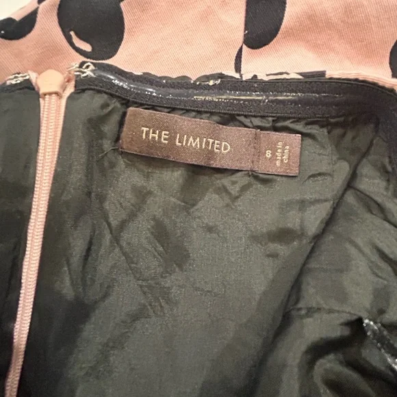 The Limited Strapless Pink and Black Dress - Picture 3 of 3